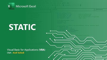 Materi VBA Dasar #20 : Penggunaan Static Pada VBA