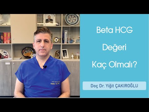 Beta HCG değeri kaç olmalı?