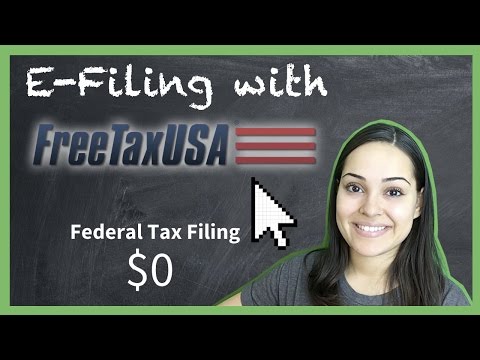 Taxes: E-Filing With FreeTaxUSA.com