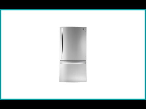 Kenmore Elite 79043 24.1 Cu Ft Bottom Freezer Refrigerator Review - YouTube