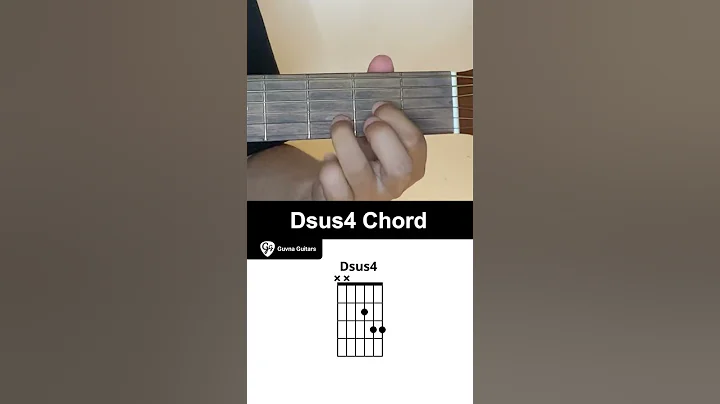 How To Play The Dsus4 Chord On Guitar - Guvna Guitars