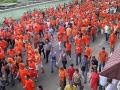 Holland fans in Kharkov on Euro 2012