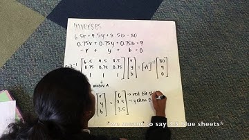 Matrix Project Video (NDSJ Trig/Precalc 2017)