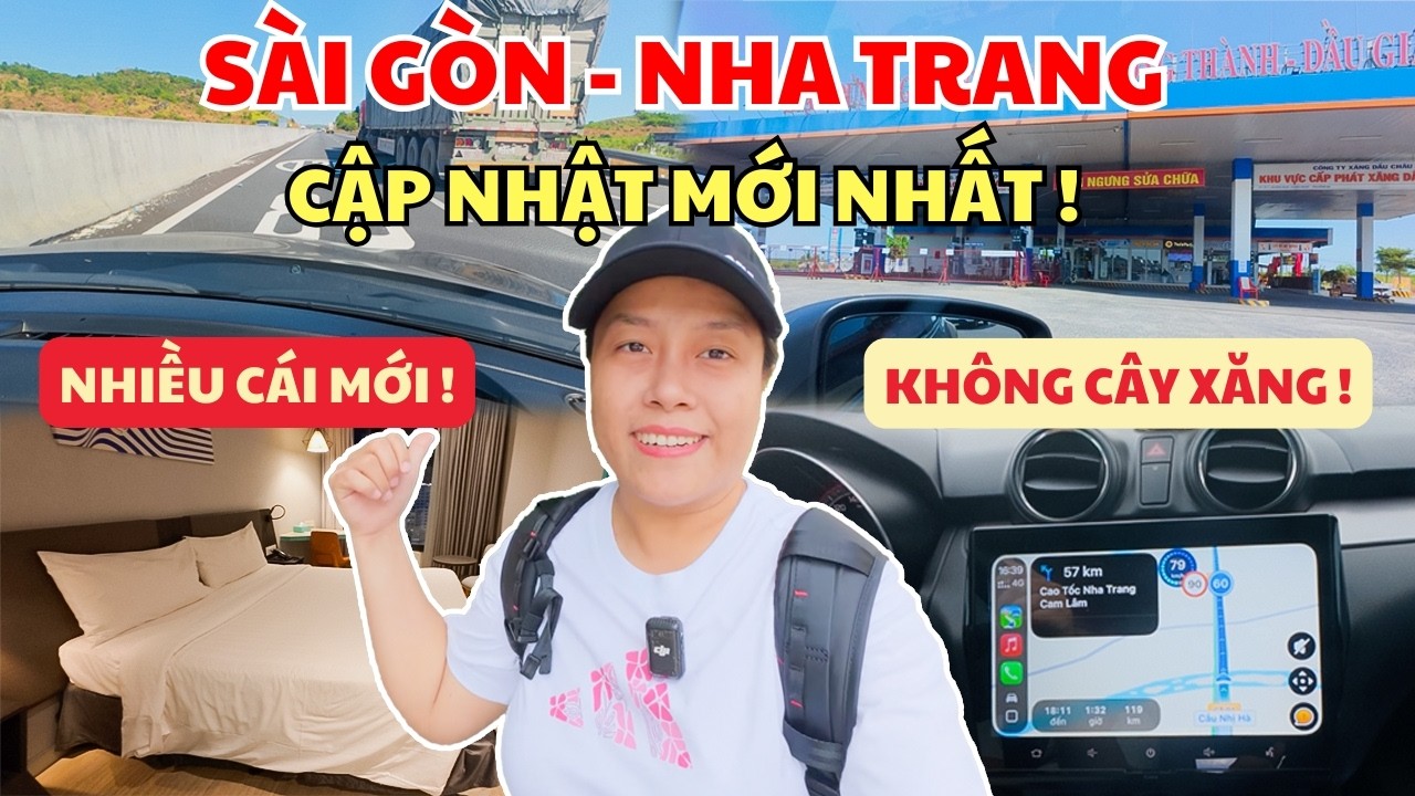 Đường Từ Sài Gòn Đi Nha Trang: Không 1 Cây Xăng - Nhiều Cái Mới Mẻ | Du Lịch Nha Trang