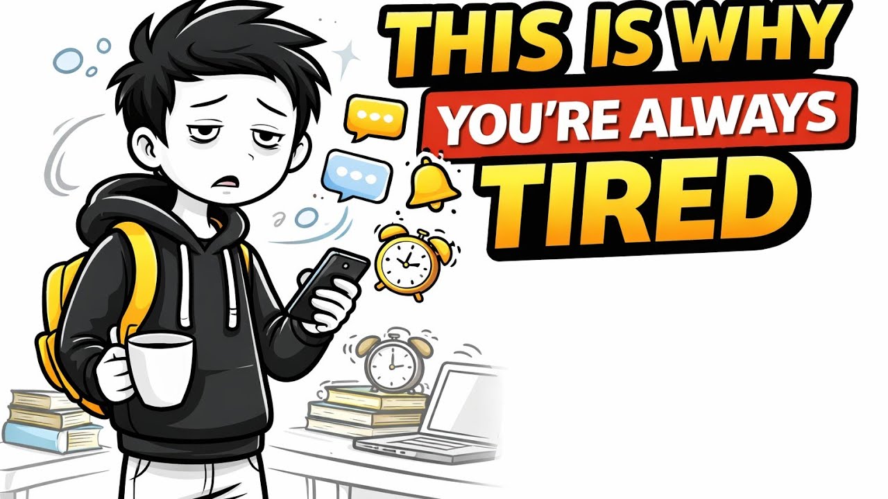 🔥This Is Why You’re Always Tired (Even When You Sleep 🔥 - YouTube