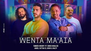 Tamer Hosny FT Cheb Khaled - Wa enta Maayia ( Remix) Abdelfattah Grini FT Balti/ كليب وانت معايا