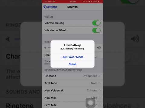 How to put iPhone 6 on vibrate