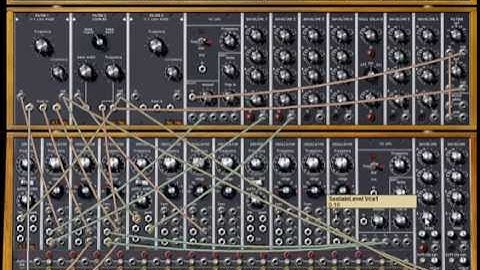 Arturia Moog Modular Test