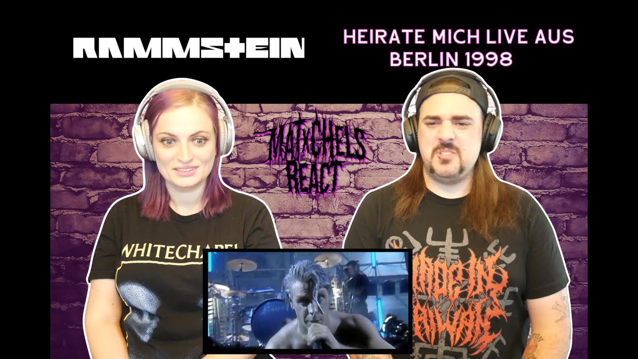 Rammstein - Heirate Mich (Live Aus Berlin 1998) React/Review