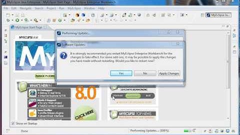 Installing MyEclipse for Spring - Early Access (M1)