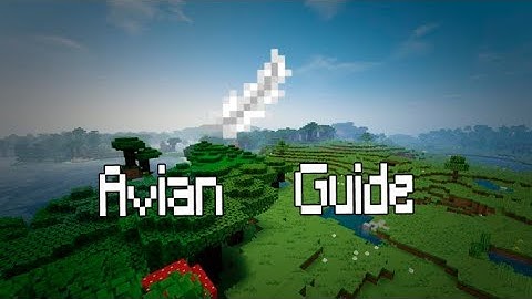 Minecraft 1.16.4 Origins mod: Avian Guide (Read the Description)