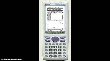 Graphing Quadratics on Classpad 330