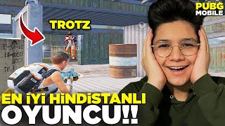 HİNDİSTANIN EN İYİ OYUNCUSU İLE VS ATTIM!?  PUBG MOBİLE