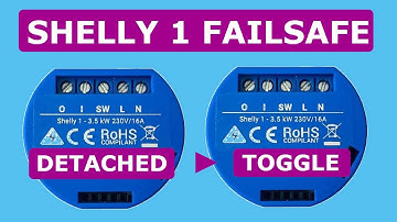 Keeping my detached Shelly 1 relays working via light switches, even when Home Assistant is down!
