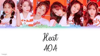 AOA (에이오에이) - Heat [Color Coded | Han | Rom | Eng]