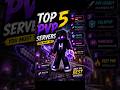 Top 5 Minecraft PvP Servers 🔥 (No Lag) #minecraft #pojavlauncher