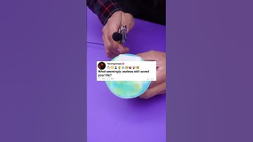 What seemingly useless skill saved your life?