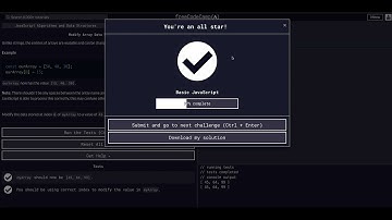 Modify Array Data With Indexes - Free Code Camp Help - Basic Javascript - Algorithms Data Structures