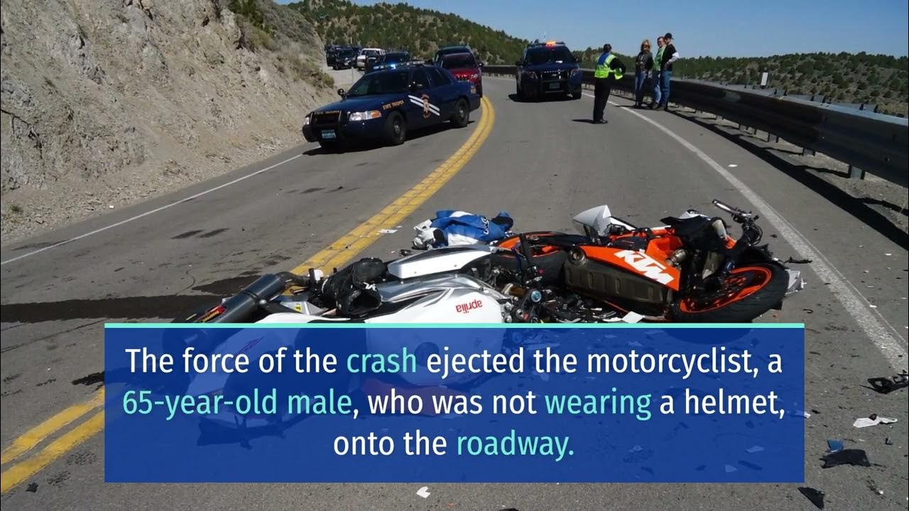 BRUTAL MOTORCYCLE CRASH ON MATLOCK ROAD AND E BARDIN ROAD KILLS 1
