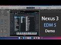 Nexus 3  edm 5  demo  all sounds 