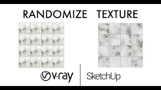 Randomize Texture Vray for Sketchup! screenshot 4