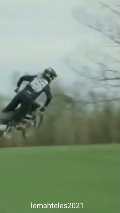 Motor Cross Trabas di Hutan #Shorts