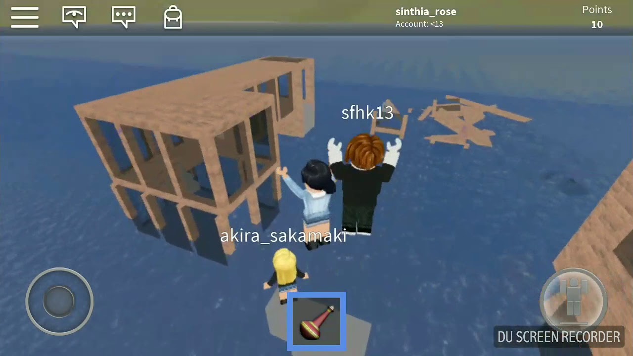 My Big Sister And Me We Are Playing Flood Survival In Roblox She - how to rig an ariana grande model in roblox for animation