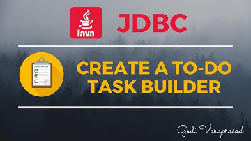 To-Do JavaFX Application  -  The ultimate Task Builder  |  JDBC NetBeans Project