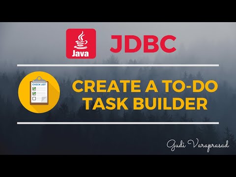 To-Do JavaFX Application  -  The ultimate Task Builder  |  JDBC NetBeans Project
