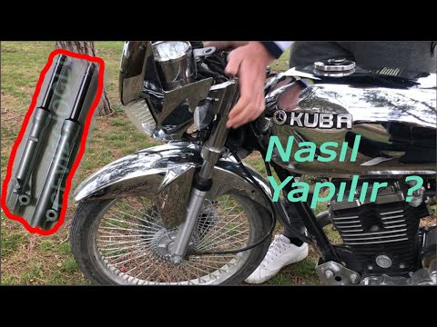 Video: Motosiklet çatallarını nasıl parlatırsınız?