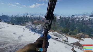 Rust Longest charged compound bow shot on rust