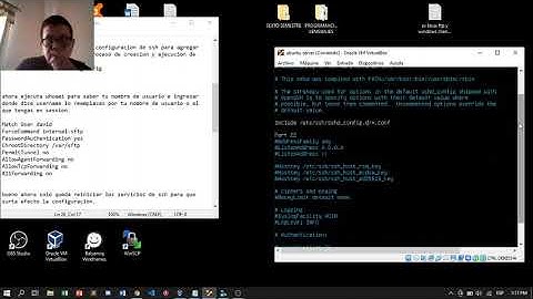 SERVIDOR SFTP EN LINUX Y CONEXION POR MEDIO DE SCP