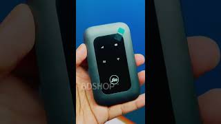 4G + JioFi LTE Hotspot Router allows you to use internet on up to 10 devices at once with one sma...