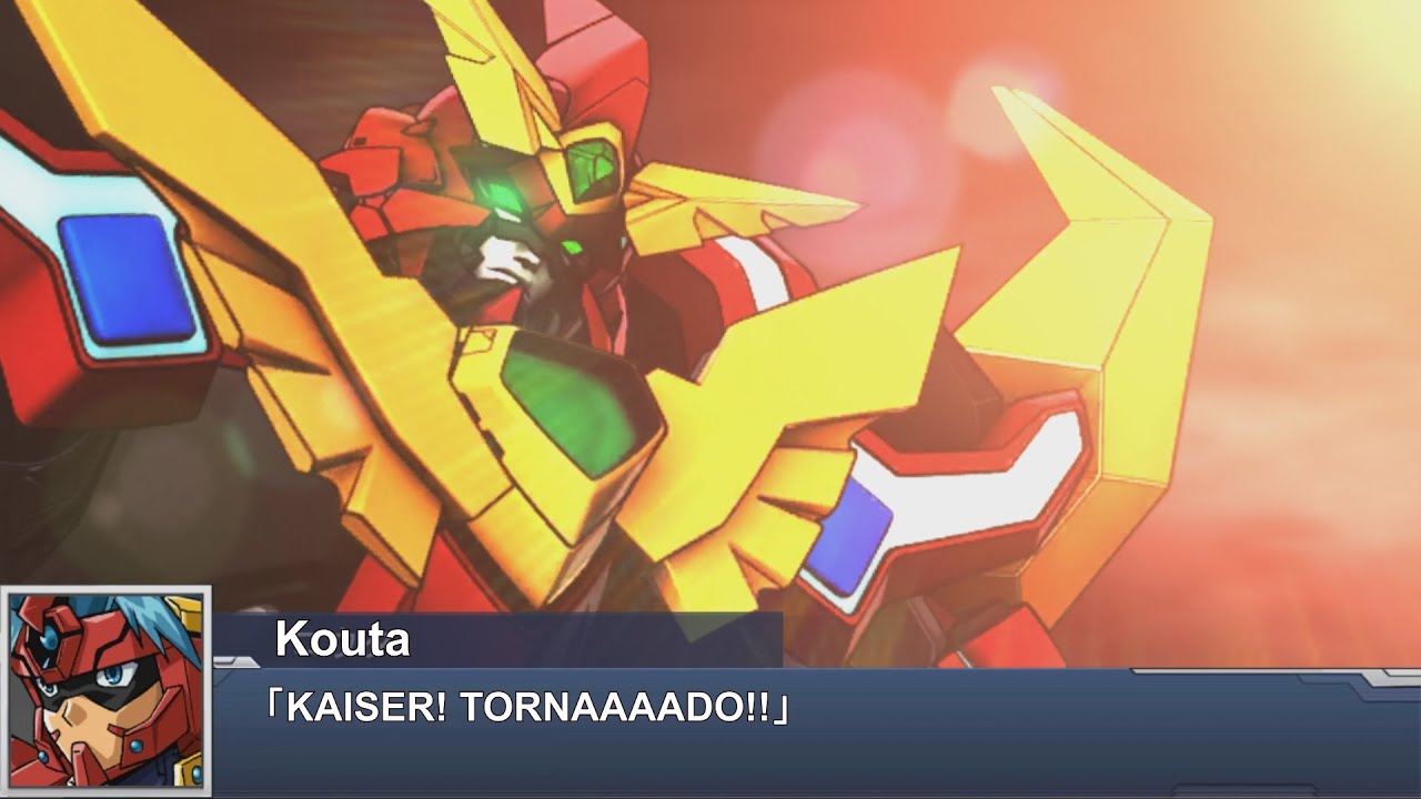 (^^)様戦 ENG Sub]Super Robot Wars DD - Compatible Kaiser Attacks | スーパー