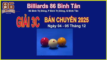 KHANG TAYFUN (BILAVI) VS ĐỨC VŨ (VUCUMI)   - GIẢI CAROM 3C BÁN CHUYÊN CUP 86 BÌNH TÂN