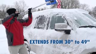 Snow Joe Snow Broom with Ice Scraper - SJBLZD