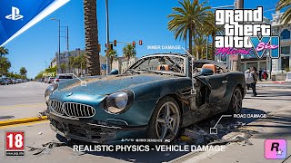 GTA 6 : Realistic Physics Vehicle Damage LEAKED