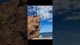 Vue de l'Esterel où le bleu outremer fut inventé.#nature#emersonlakeandpalmer #méditerranée#poesie