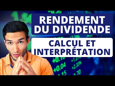 Vidéo: Différence Entre Le Dividende Et Le Rendement Du Dividende