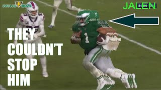 Jalen Hurts' Epic Touchdown Run Seals Jaw-dropping Win For Philadelphia Eagles Against Bills!