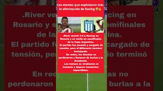 Los memes que explotaron tras la eliminación de Racing 🤣🔥