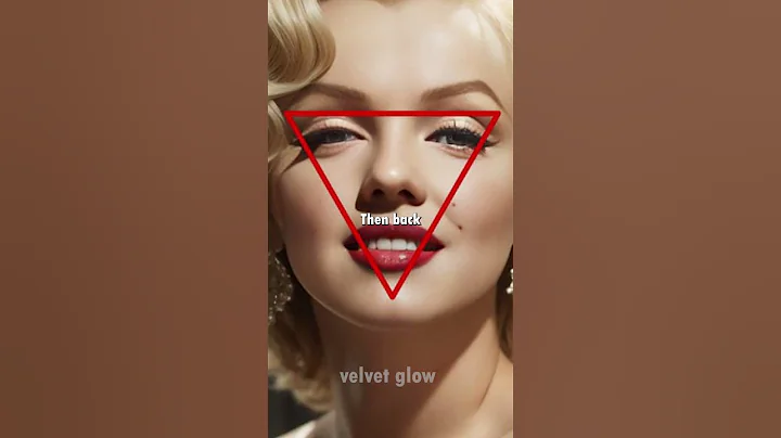 Seductive eye contact technique by marilyn monroe 👁✨️#shorts