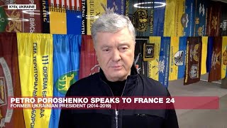 US withholding aid to Ukraine 'unacceptable’, ex-president Poroshenko says • FRANCE 24 English