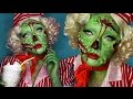 Pin-up Zombie Halloween Costume Makeup Tutorial