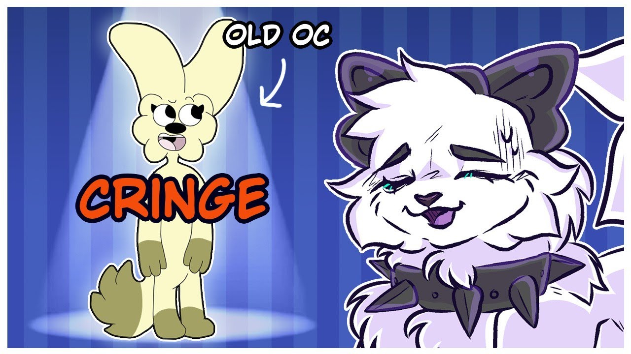 Redesigning my WEIRD OLD OCs - YouTube