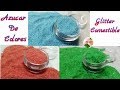 DIAMANTINA COMESTIBLE O AZUCAR DE COLOR  -EDIBLE GLITTER