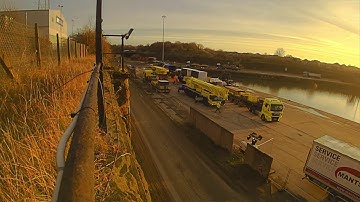 Mantsinen Hydraulic crane build at ABP Garston