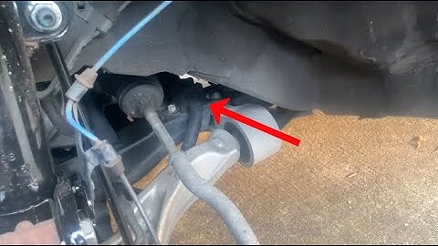 How to change Sway Bar Bushings - Acura MDX