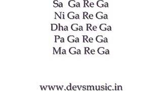 basic sargam 4 hindustani classical vocals wwwdevsmusicin devs music academy