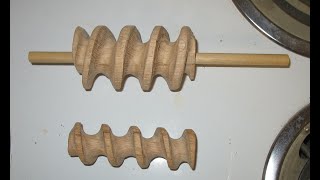How to Make a Wood Worm Gear